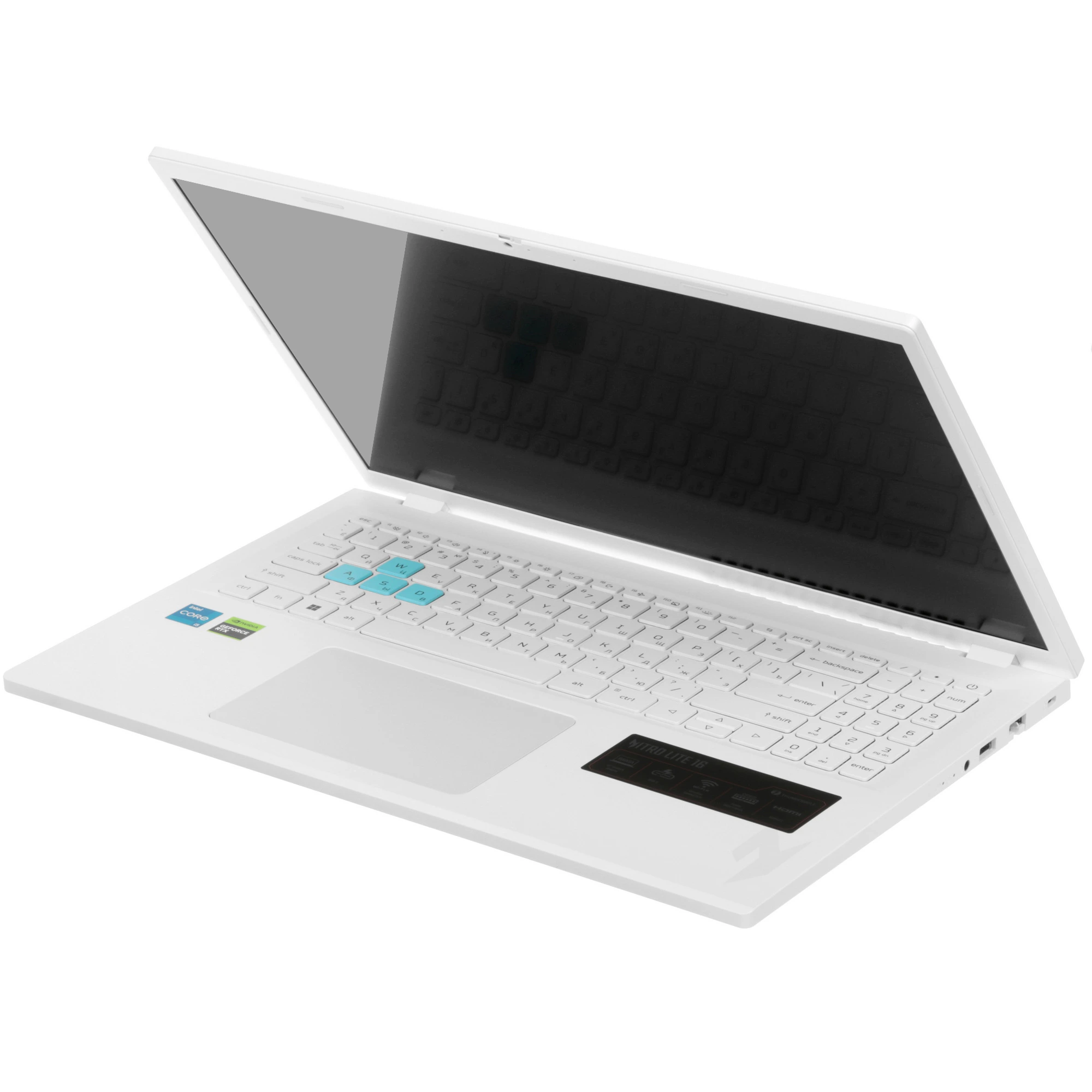Ноутбук 16" Acer Nitro Lite NL16-71G-59YH (NH.D61CD.001); 1920x1080 IPS 165 Гц; Intel Core i5-13420H; 16 Гб/512 Гб; NVIDIA GeForce RTX 3050 6Гб; NO OS