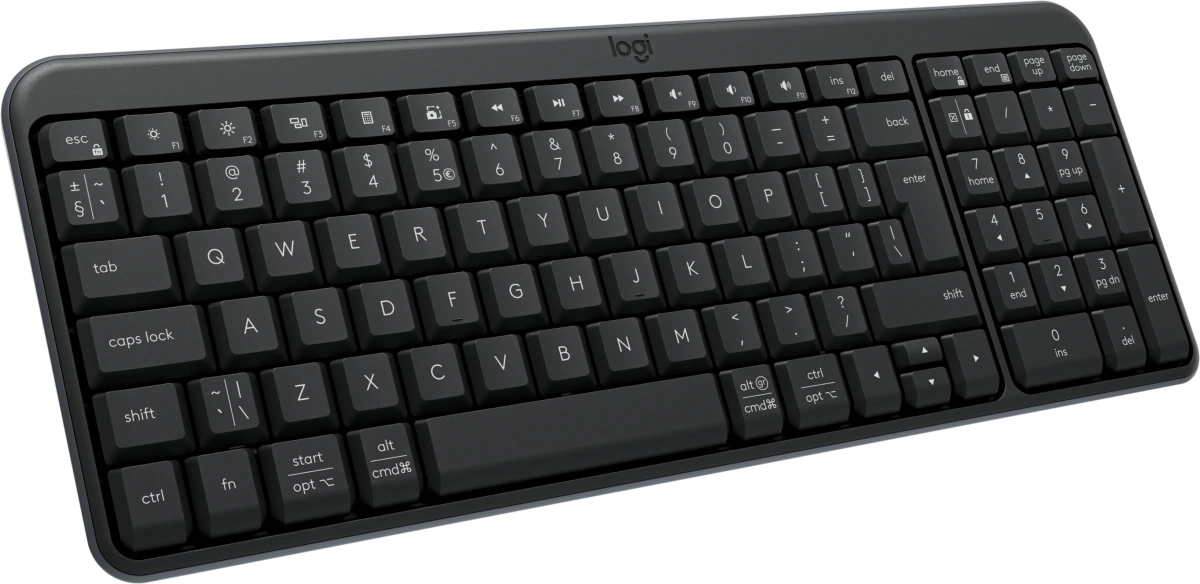 Клавиатуры Logitech K250 (920-013452); BT; 1000 dpi; 2xAAA; черный