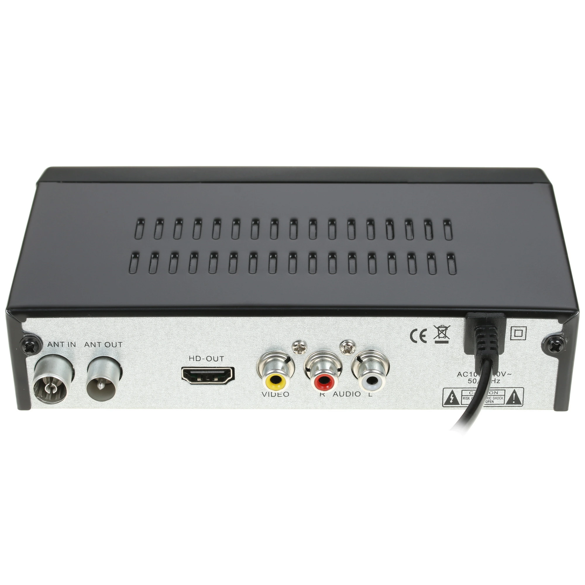 Цифровой ТВ тюнер Harper HDT2-5010; IPTV; DVB-T2; HDMI, RCA, USB, Антенный вход; LED-дисплей; пульт ДУ