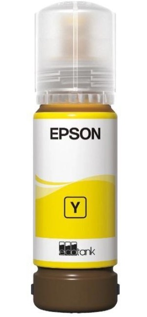 Контейнер Epson 108 Yellow (C13T09C44A); L8XXX/L18XXX; 70 мл; желтый (Yellow)