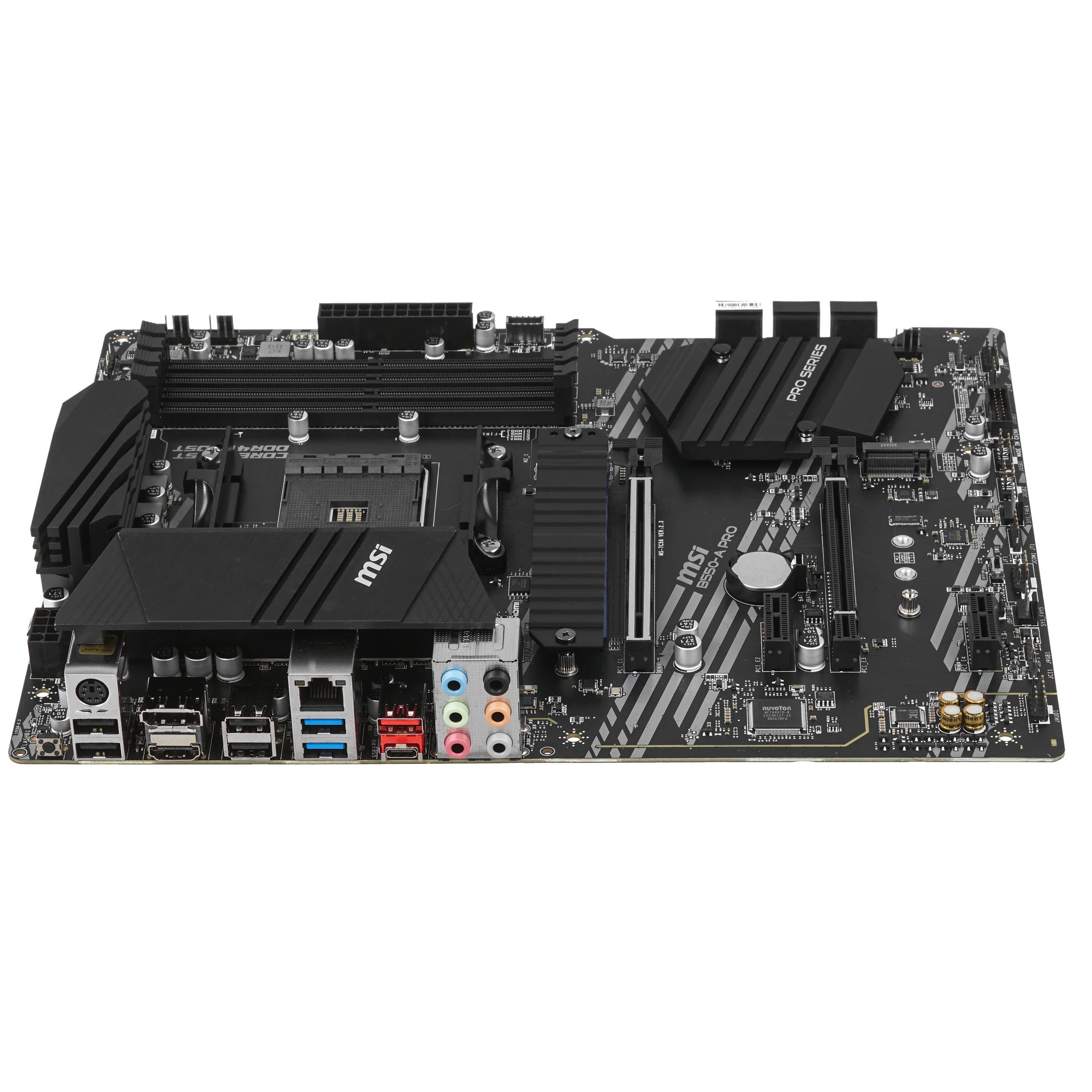Материнская плата MSI B550-A PRO***; Socket AM4; ATX; AMD B550; 4хDDR4(4400); 2xPCI-E x16; 2 x PCI-E
