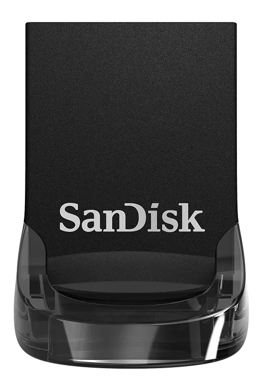 Накопитель USB-флэш 64 ГБ Sandisk Ultra Fit (SDCZ430-064G-G46); USB 3.2 Gen 1; моноблок; чёрный