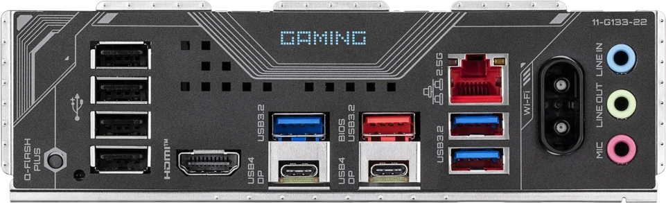 Материнская плата Gigabyte X870 GAMING WF6; Socket AM5; ATX; AMD X870; 4хDDR5(8200); 3xPCI-E x16; 1xHDMI; 6xSATA 6Gb/s; Audio 8 ch; 2.5GbE+WIFI 6/BT 5