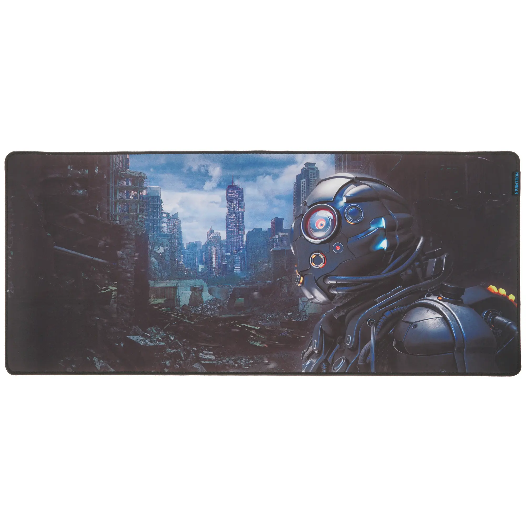 Коврик для мыши Jet.A PANTEON THE APOCALYPSE (GP-51SL***); ткань + резиновая основа; 800 х 350 х 3 мм; игровая поверхность; рисунок