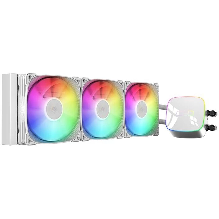 Система жидкостного охлаждения 360 мм Geometric Future Eskimo Junior Neon (1C255B0361001***); активн