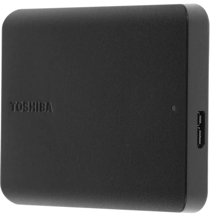 Внешний жесткий диск 1 ТБ Toshiba Canvio Basics (HDTB510EK3AA***); 2,5"; USB 3.0; чёрный