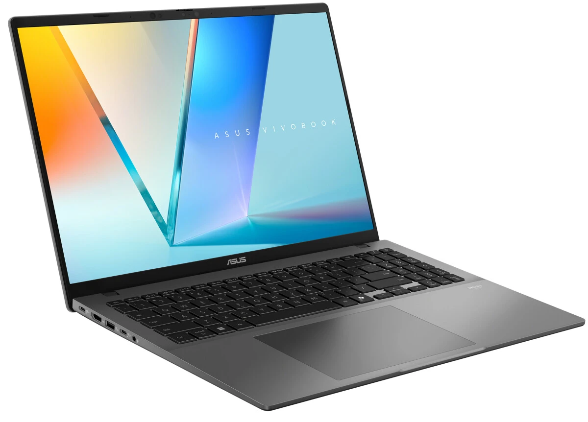 Ноутбук 16" Asus VivoBook S16 S3607VA-RP152 (90NB1672-M00AN0); 1920x1200 IPS 144 Гц; Intel Core Ultra 5 210H; 16 Гб; 512 Гб; Intel HD Graphics; NO OS