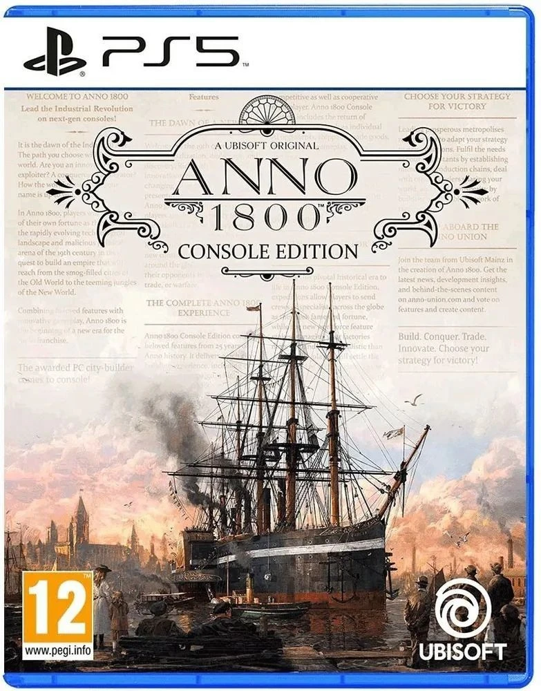 Диск игровой Sony PS5 Anno 1800 Console Edition