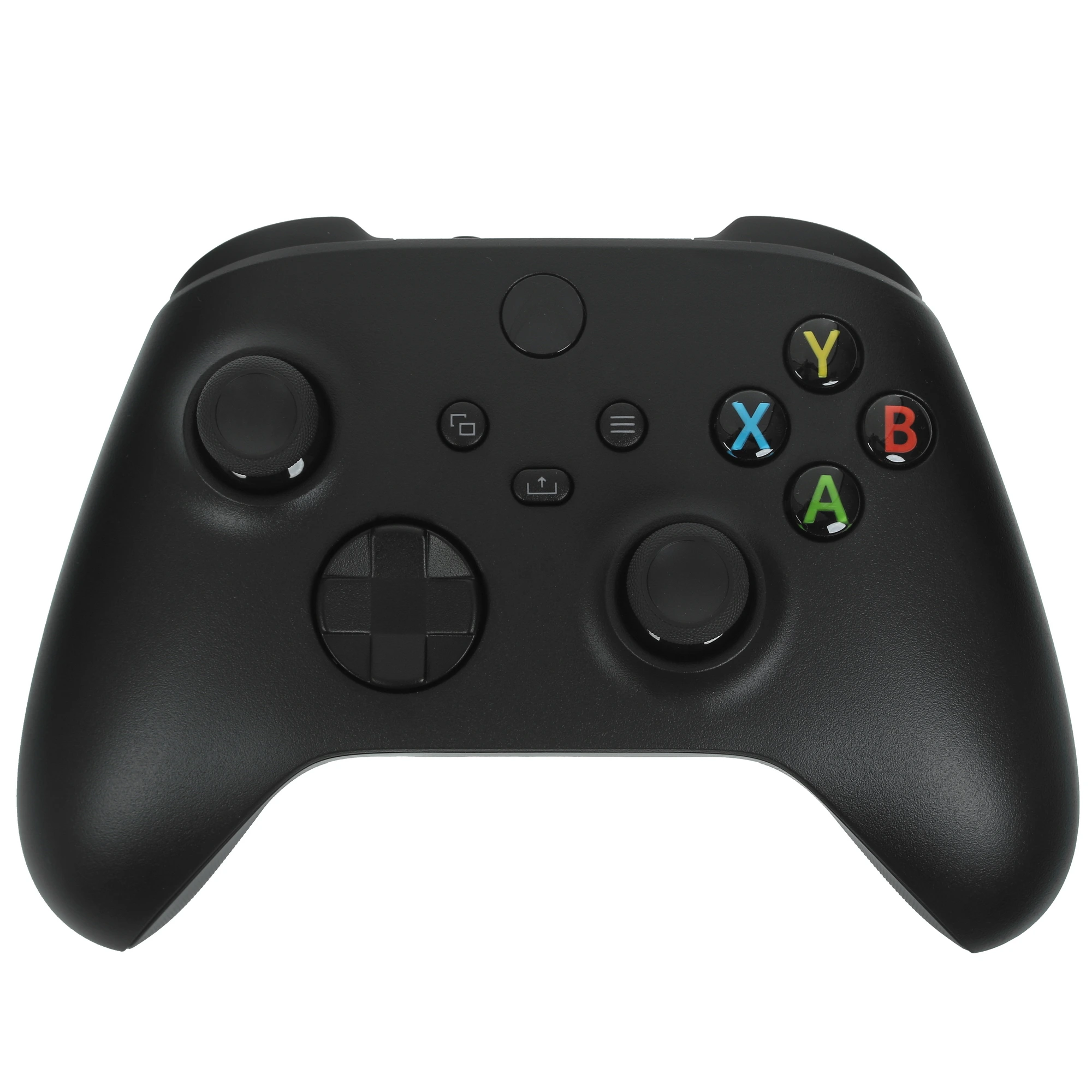 Геймпад беспроводной Microsoft Xbox Wireless Controller carbon black; Xbox; 15 кнопок; 2 мини-джойстика; обратная связь; черный