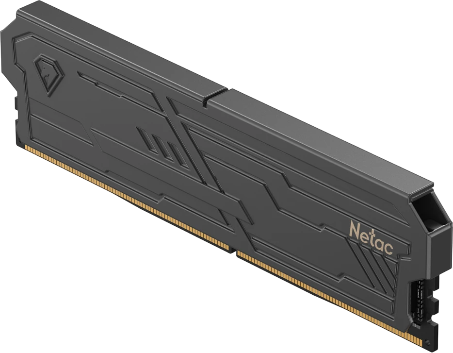 Модуль памяти DDR4 16 ГБ (2x8 ГБ) Netac SHADOW III Black (NTSHD4P32DP-16K); 25600 MБ/с; 3200 МГц; радиаторы; RET