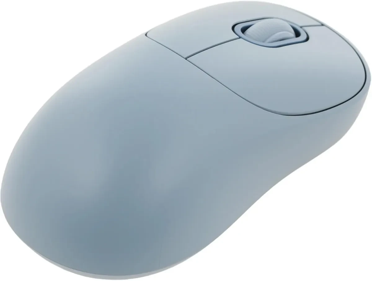 Мышь беспроводная Xiaomi Wireless Mouse 3 Blue (XMWXSB03YM); Bluetooth/2.4 Ггц; USB; 1200 dpi; 5 кно