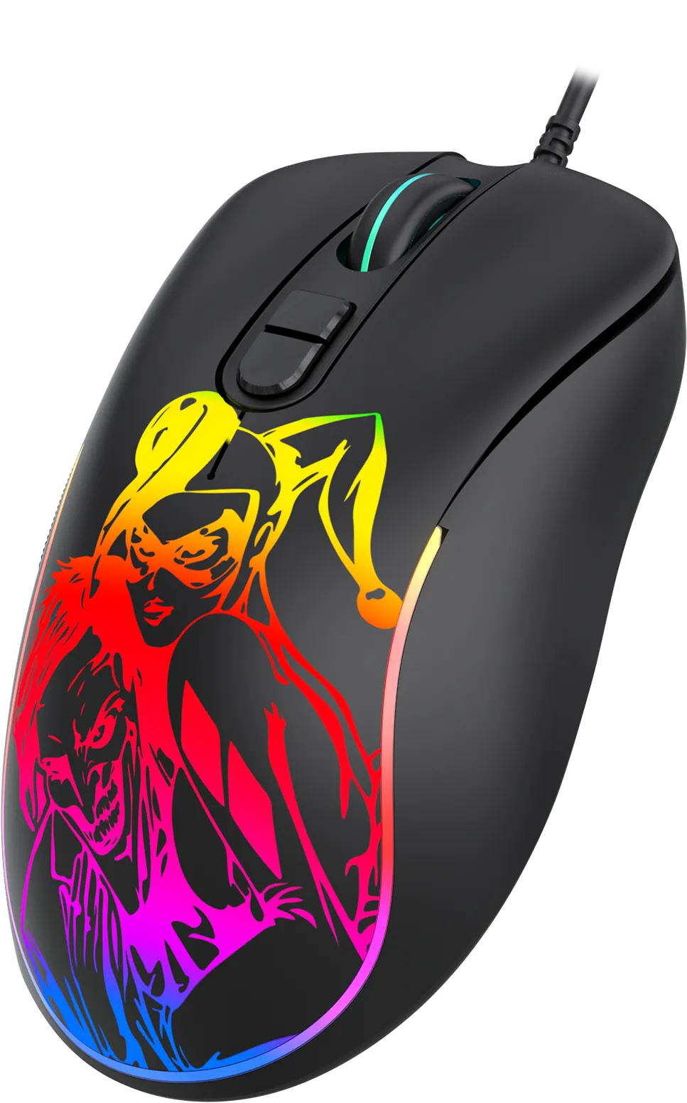 Мышь игровая Jet.A PANTEON MS82 Black (112)***; USB; оптический; 400-7200 dpi; 7 кнопок; колесо прок