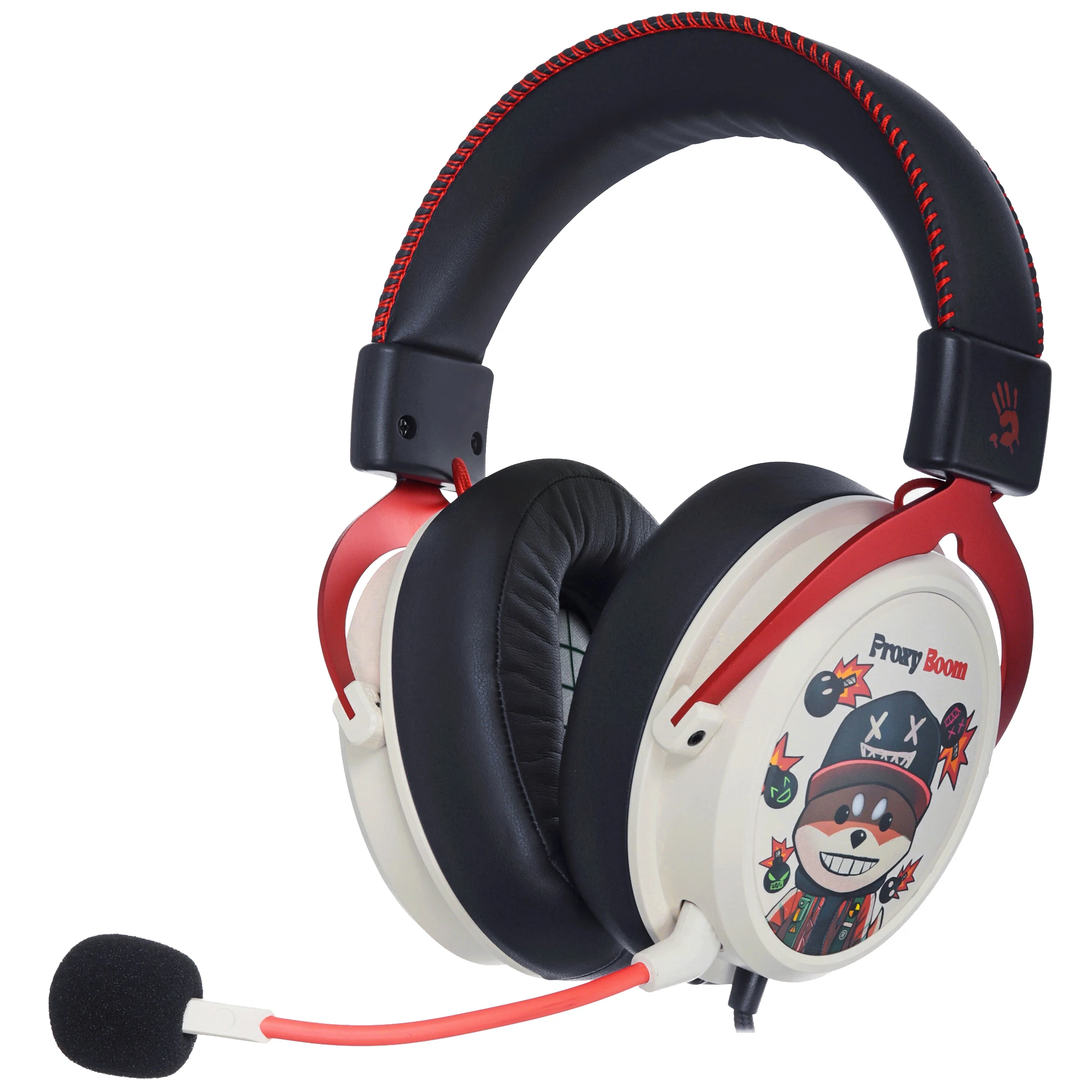 Гарнитура A4Tech Bloody M595 Proxy Boom (M595 Proxy Boom***); накладные; ; оголовье; 20 - 20 000 Гц;