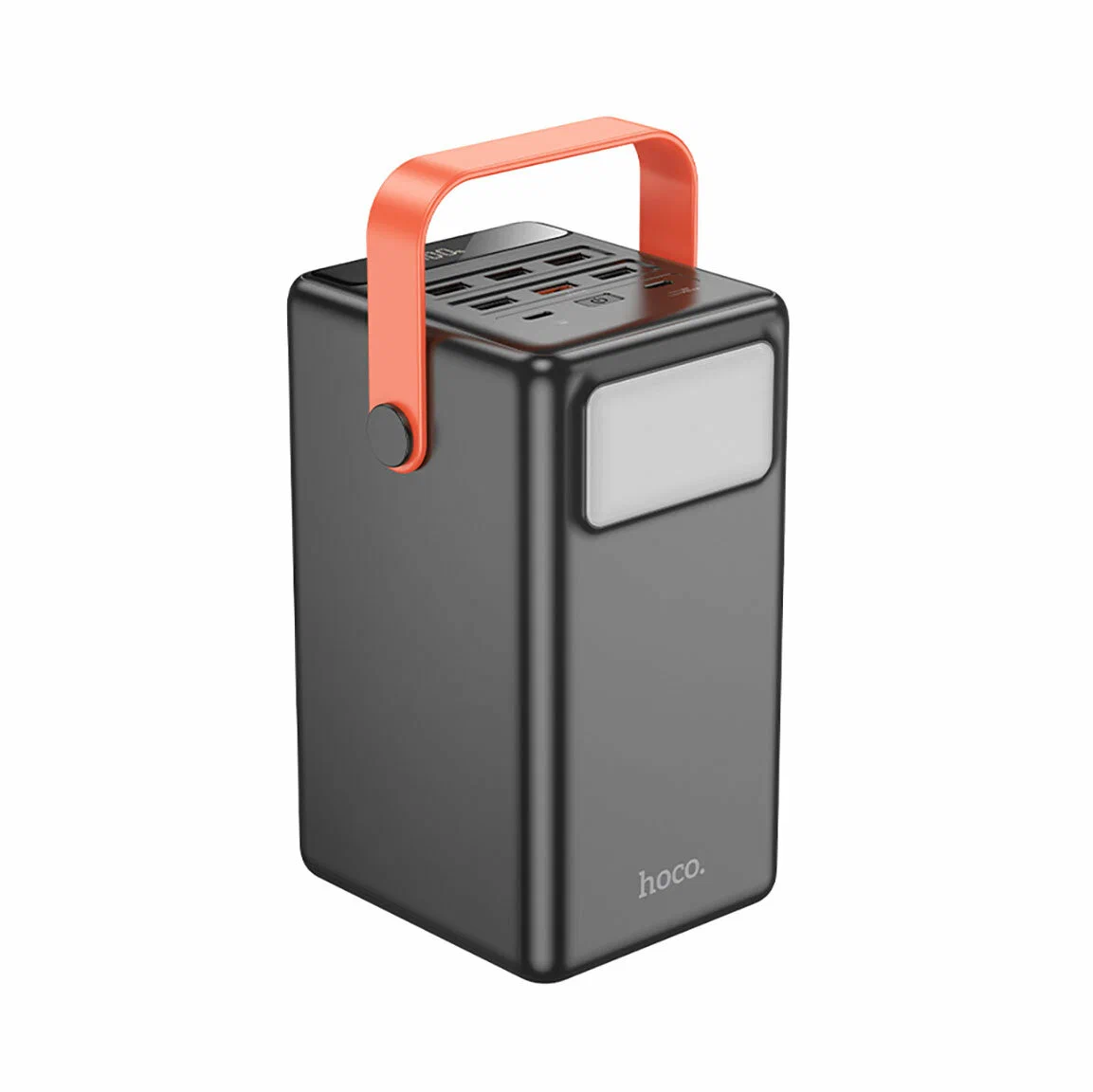 Внешний аккумулятор 100 000 мА/ч; Hoco J142 Surpass (J142); 3А; 22.5 Вт; LED экран; 2,05 кг; черный