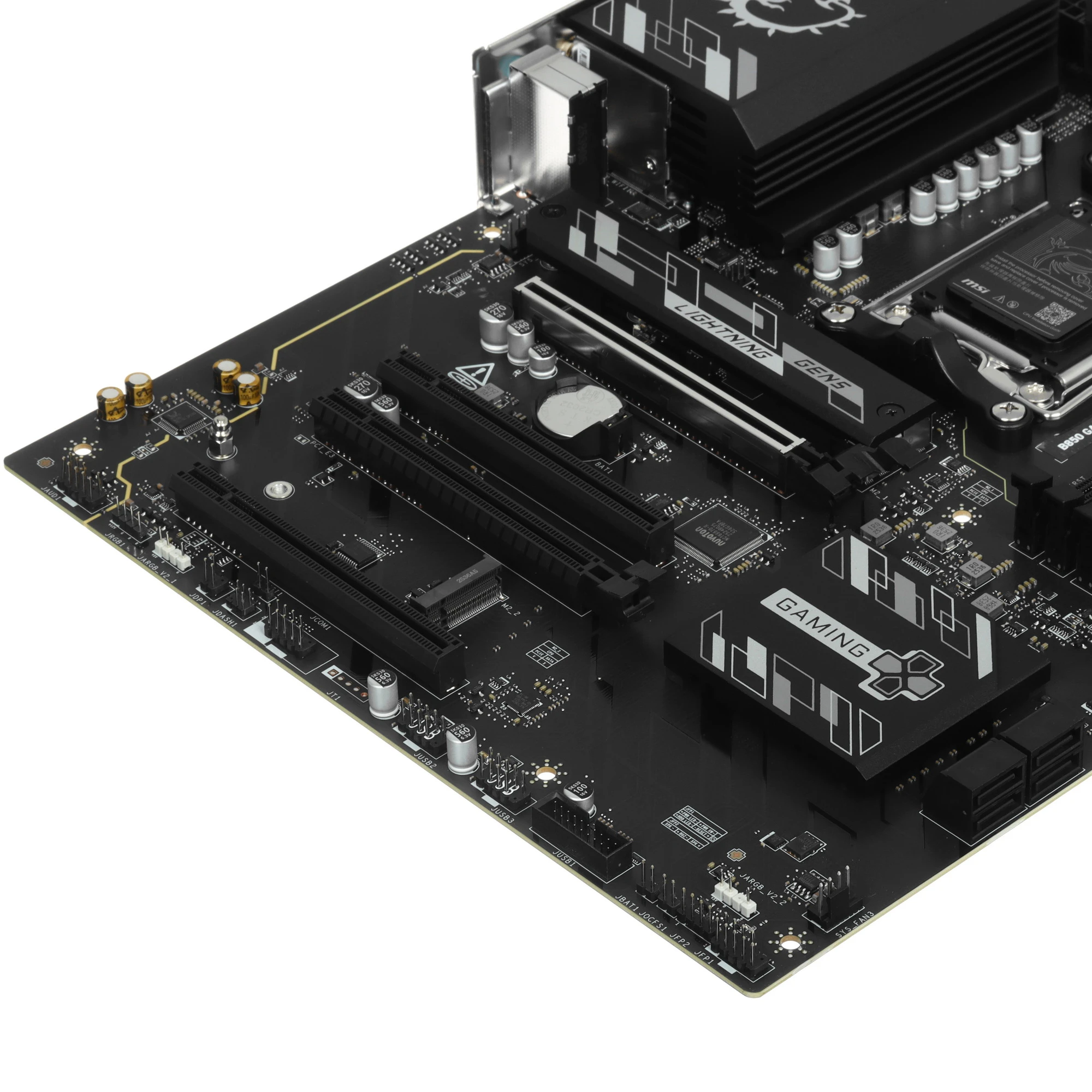 Материнская плата MSI B850M GAMING PRO WIFI6E; Socket AM5; mATX; AMD B850; 4хDDR5(8200); 2xPCI-E x16; 1xPCI-E x1; 1xHDMI; 1xDP; 1xSATA 6Gb/s; 7.1 Audi