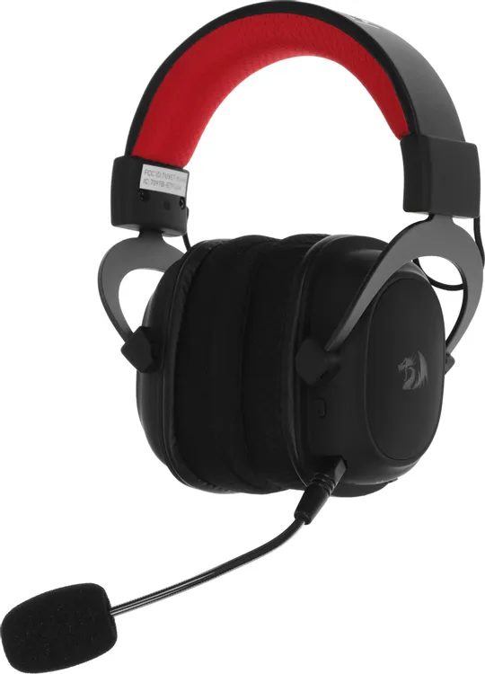 Гарнитура беспроводная Redragon ZEUS PRO (71880***); игровая; Bluetooth/2.4 Ггц; оголовье; 20 - 20 000 Гц; 64 Ом; микрофон; регулятор громкости; подсв