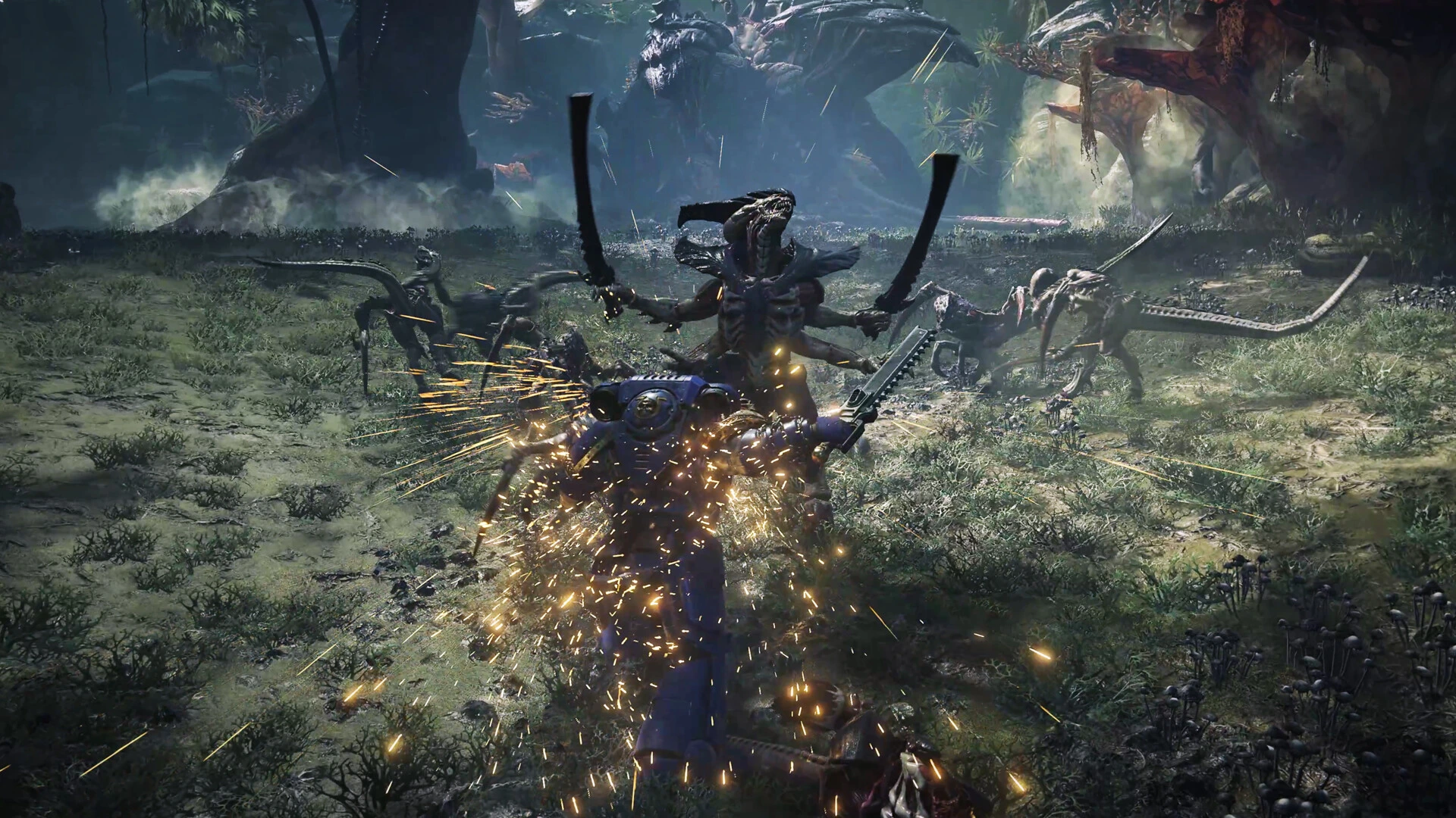Диск игровой Sony PS5 Warhammer 40 000:Space Marine 2