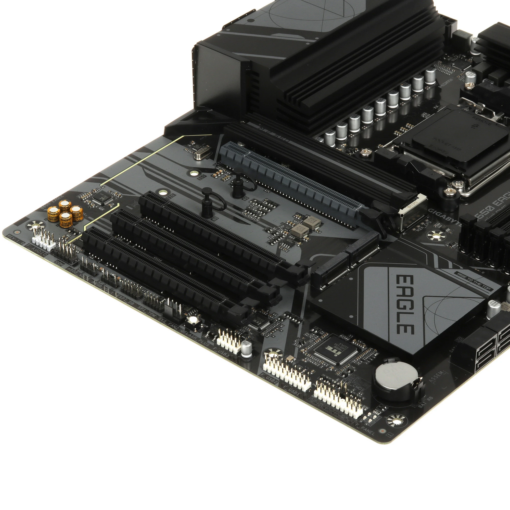 Материнская плата Gigabyte B650 EAGLE; Socket AM5; ATX; AMD B650; 4хDDR5(8000); 4xPCI-E x16; 1xHDMI; 1xDP; 4xSATA 6Gb/s; Audio 8 ch; 1GbE