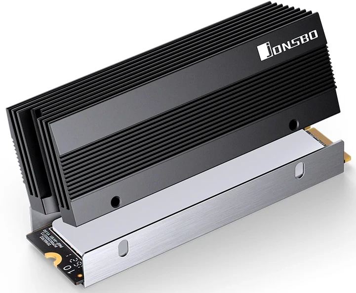 Система охлаждения для SSD JONSBO M201 Black; пассивная; M.2 2280