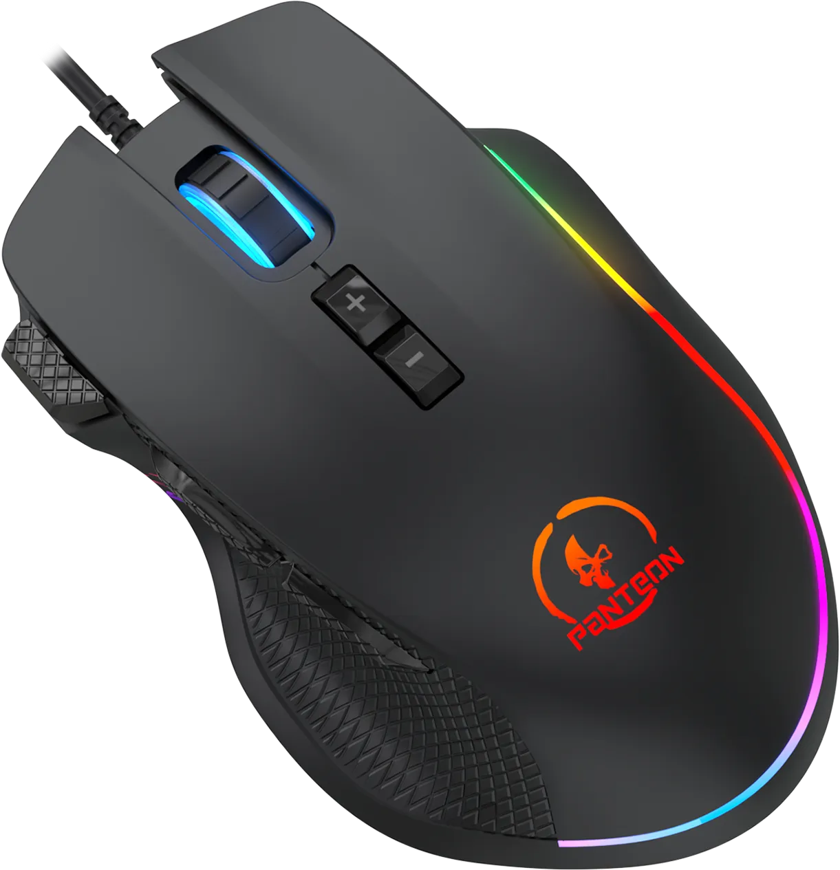 Мышь игровая Jet.A PANTEON MS87 Black (121)***; USB; оптический; 200 - 12800 dpi; 7 кнопок; колесо п