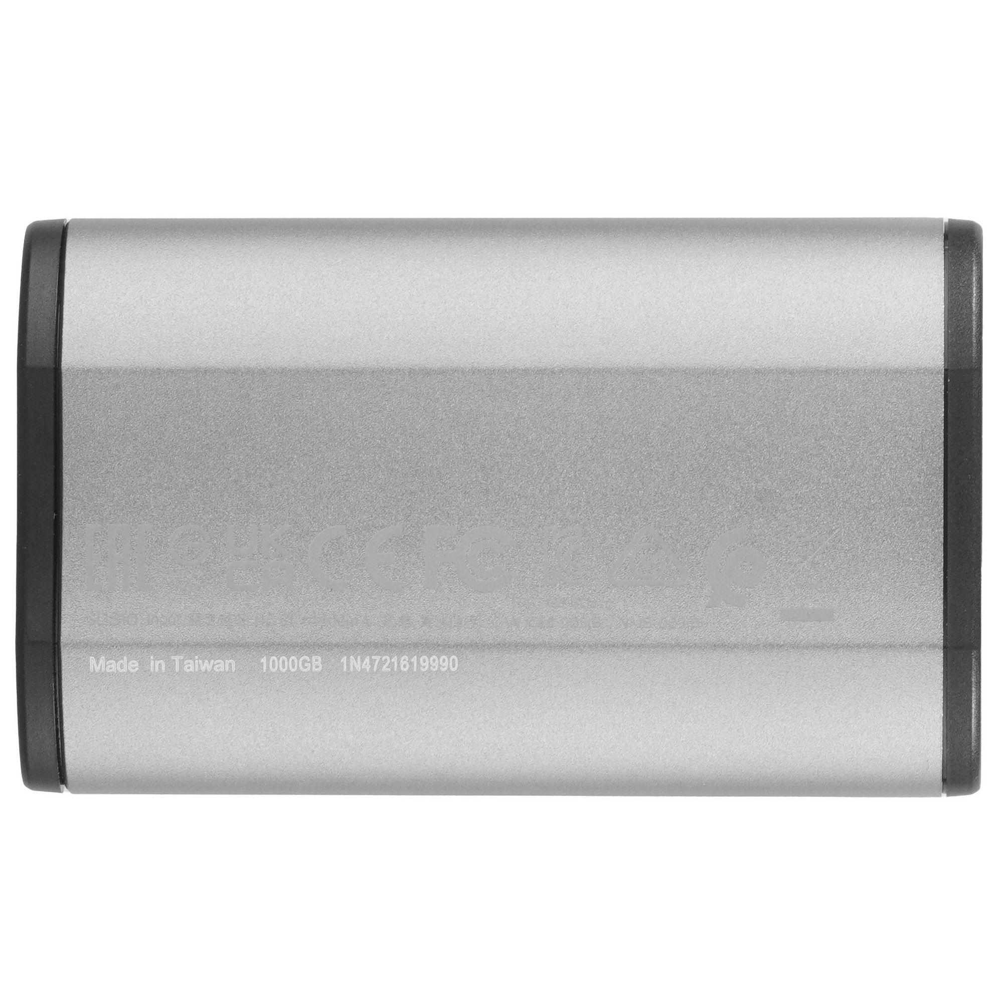 Внешний SSD 1 TБ ADATA SD810 Grey (SD810-1000G-CSG); USB 3.2 Gen 2x2 Type-C; серый