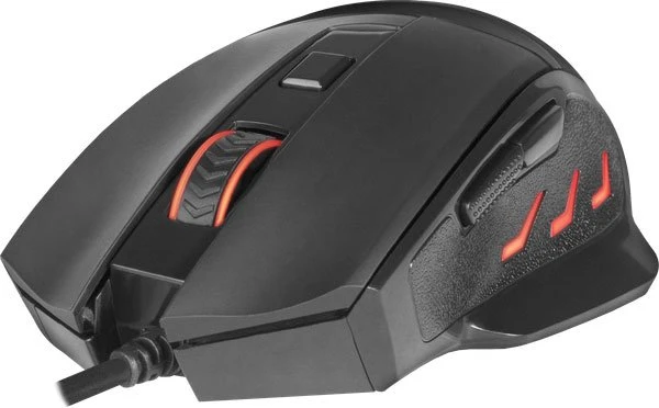 Мышь игровая Redragon Gainer (75170***); USB; оптический; 1000/1600/2400/3200 dpi; 5 кнопок; колесо-