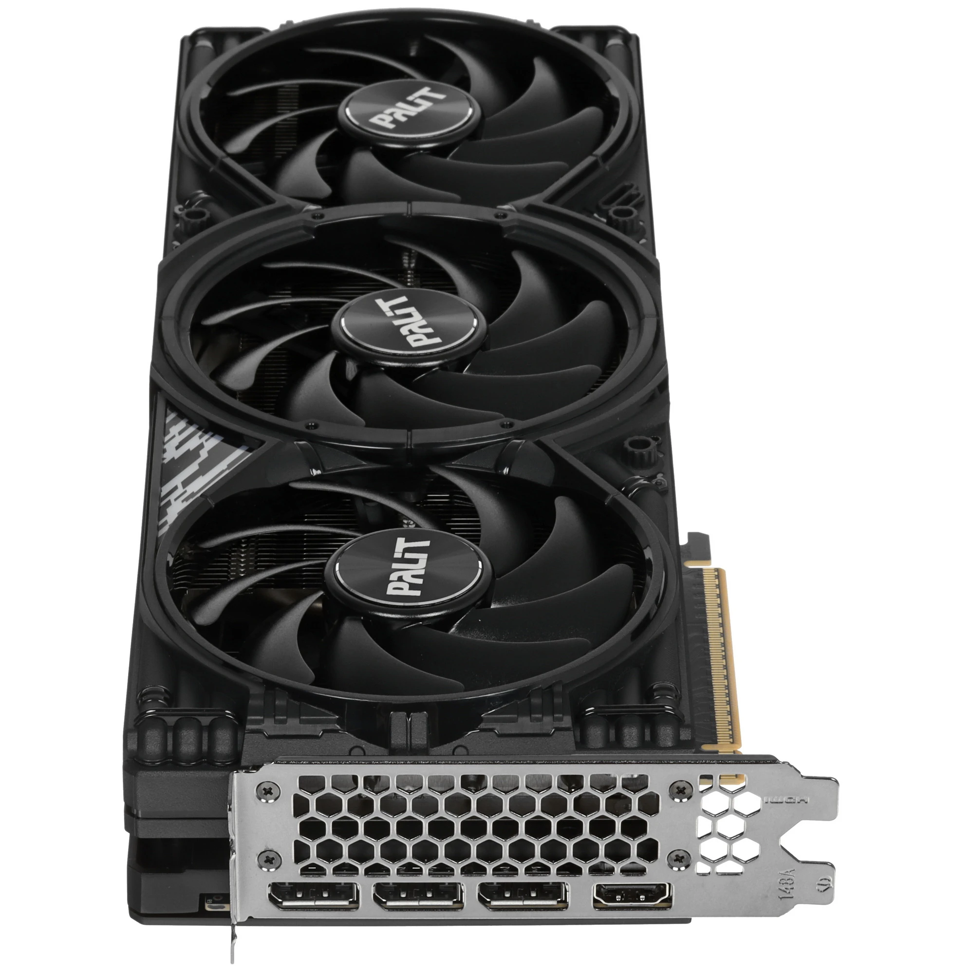 Видеокарта Nvidia GeForce RTX 5070 Ti 16 ГБ GDDR7 Palit GamingPro-S (NE7507T019T2-GB2031U); 2295-2452 МГц; 28 ГГц; 256 бит; 1xHDMI; 3xDP; 2.5 slot