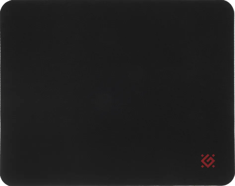 Коврик для мыши Defender BLACK ONE (50016***); ткань + резиновая основа; 250 х 200 х 2 мм; чёрный