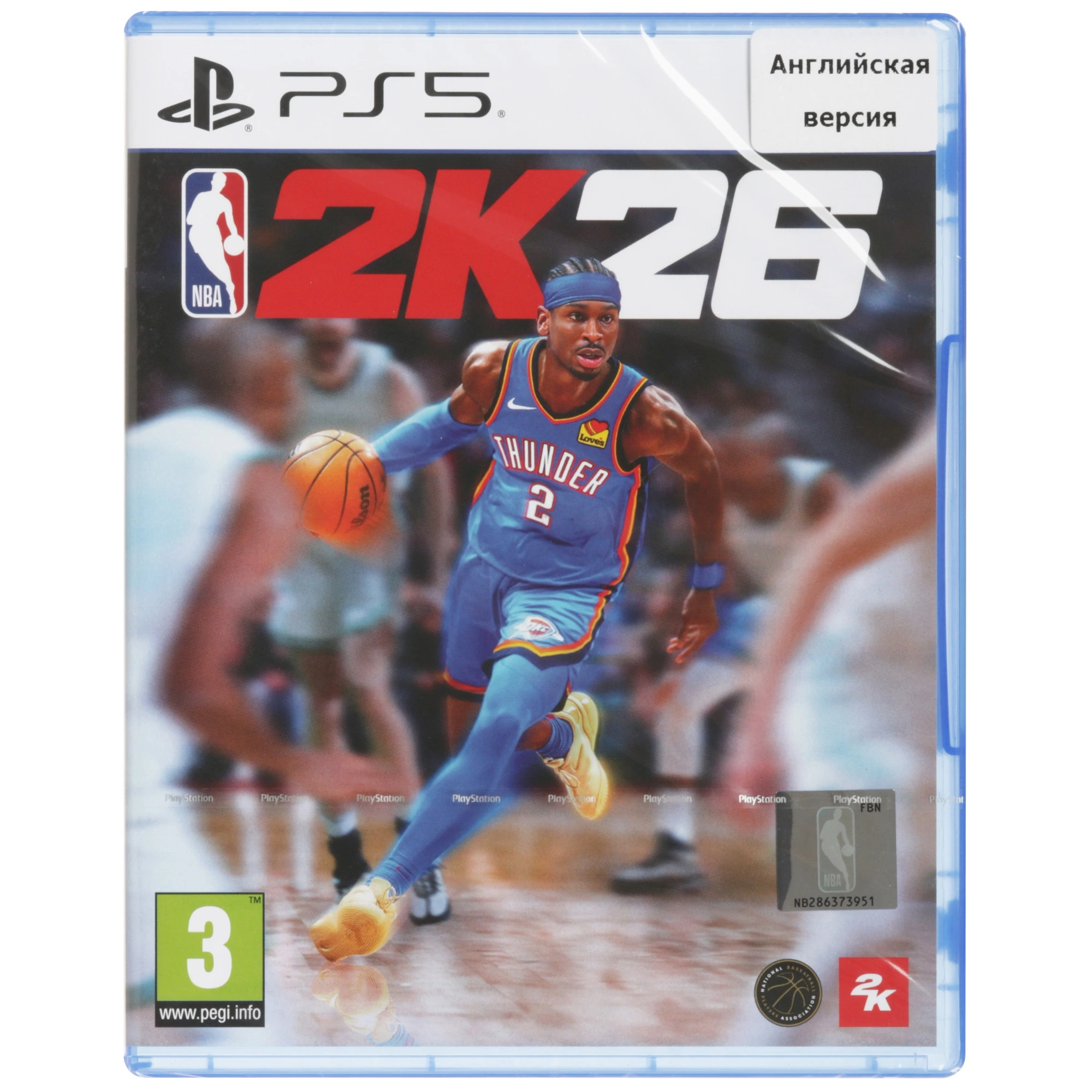 Диск игровой Sony PS5 NBA 2K26