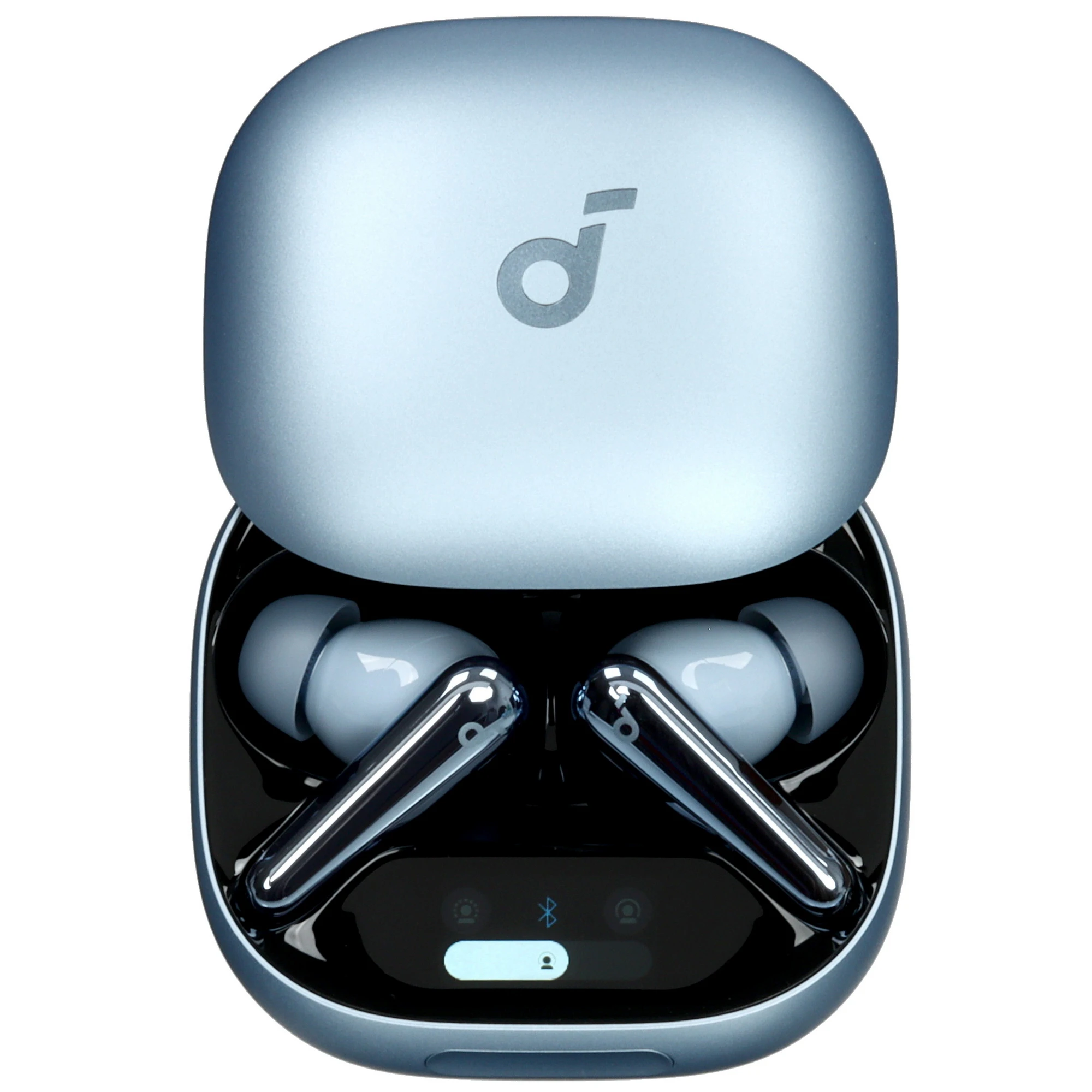 Гарнитура беспроводная Soundcore Liberty 4 Pro Blue, (A3954G31), внутриканальные, без крепления, 5.3, 580 мА/ч, синий