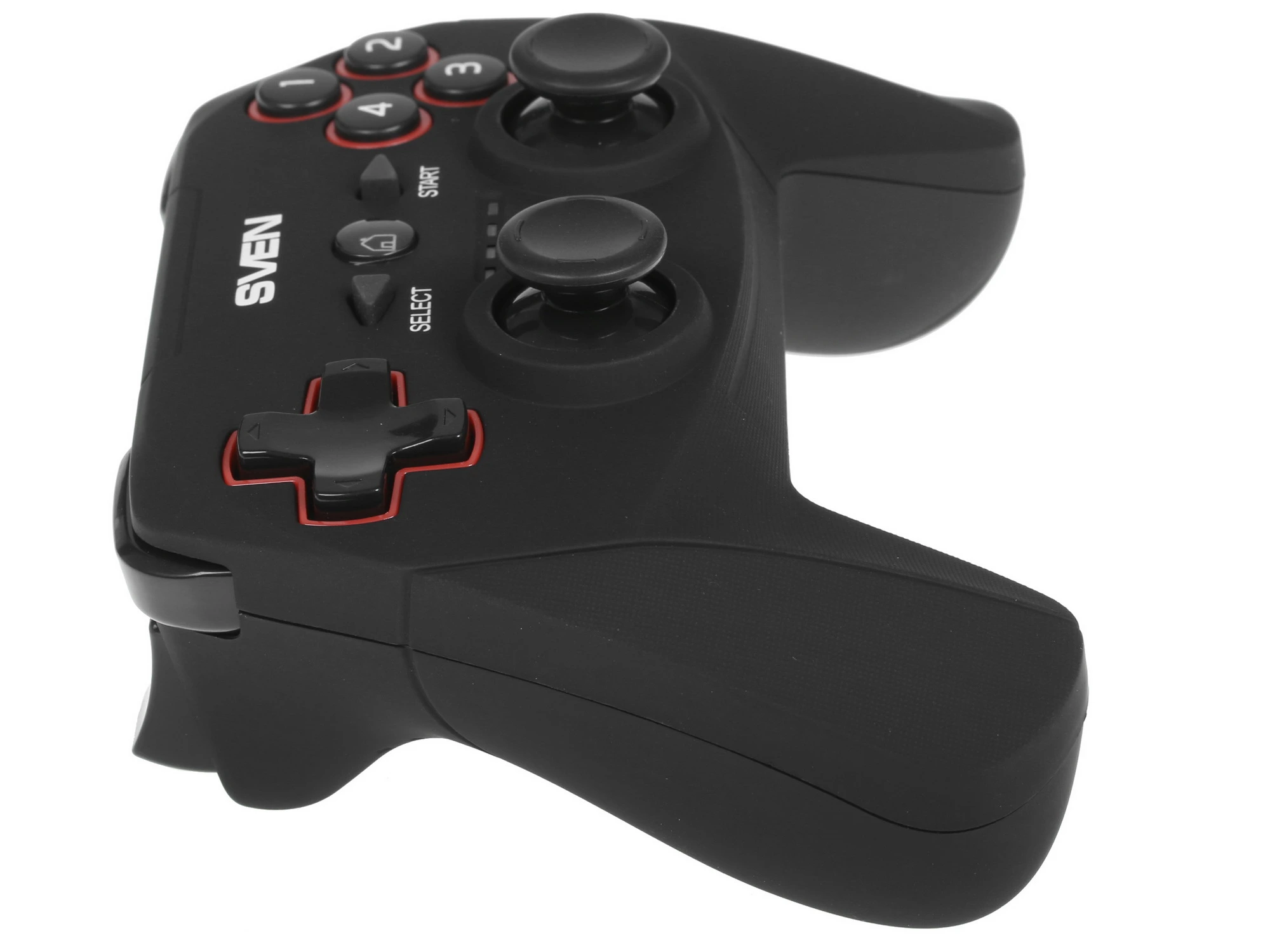 Геймпад беспроводной Sven GC-2040 (SV-015985***); PS3, PC, Android; обратная связь; 11 кнопок; 2; USB; чёрный