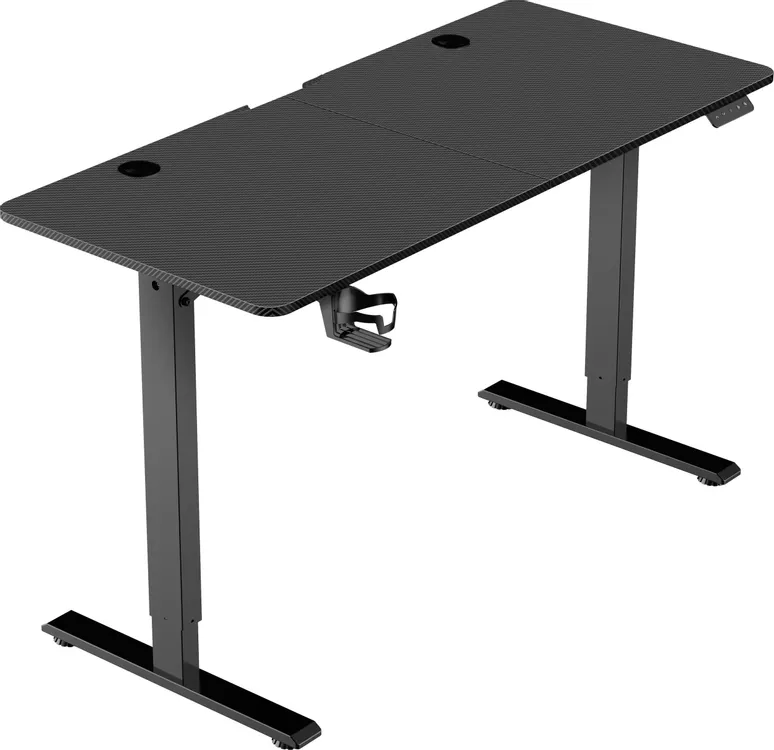 Стол игровой Defender Enazo (64701); 120х60 см; регулируемая высота; 72-117 см; чёрный