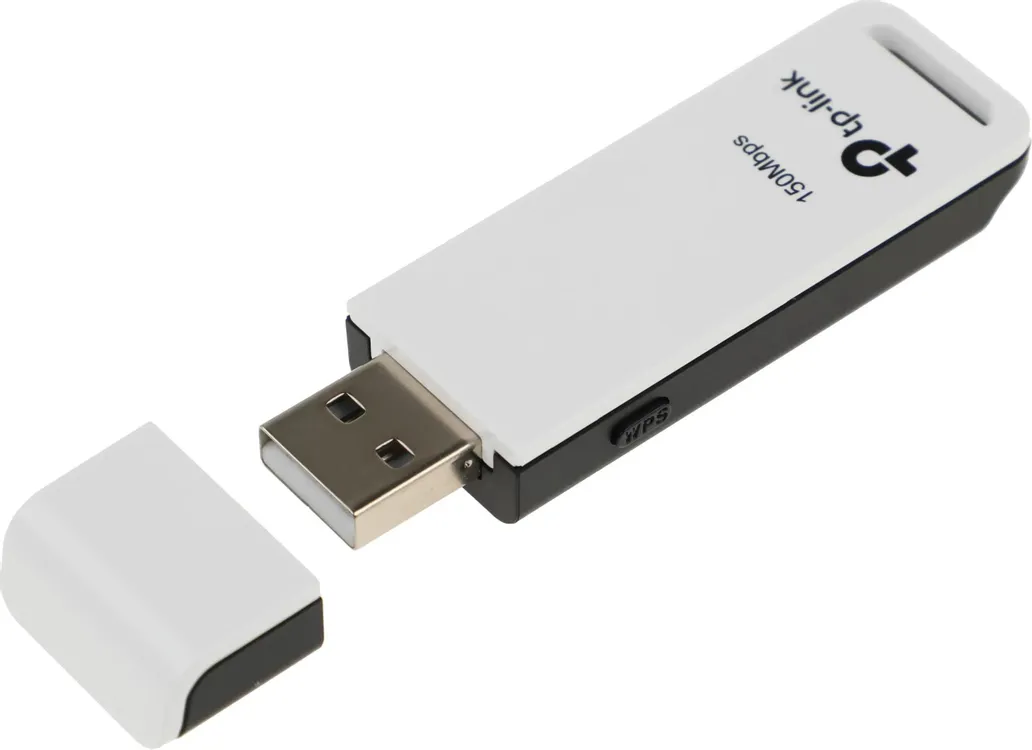 Сетевая карта WiFi TP-Link TL-WN727N***; Wi-Fi адаптер; 150 Мбит/с; USB