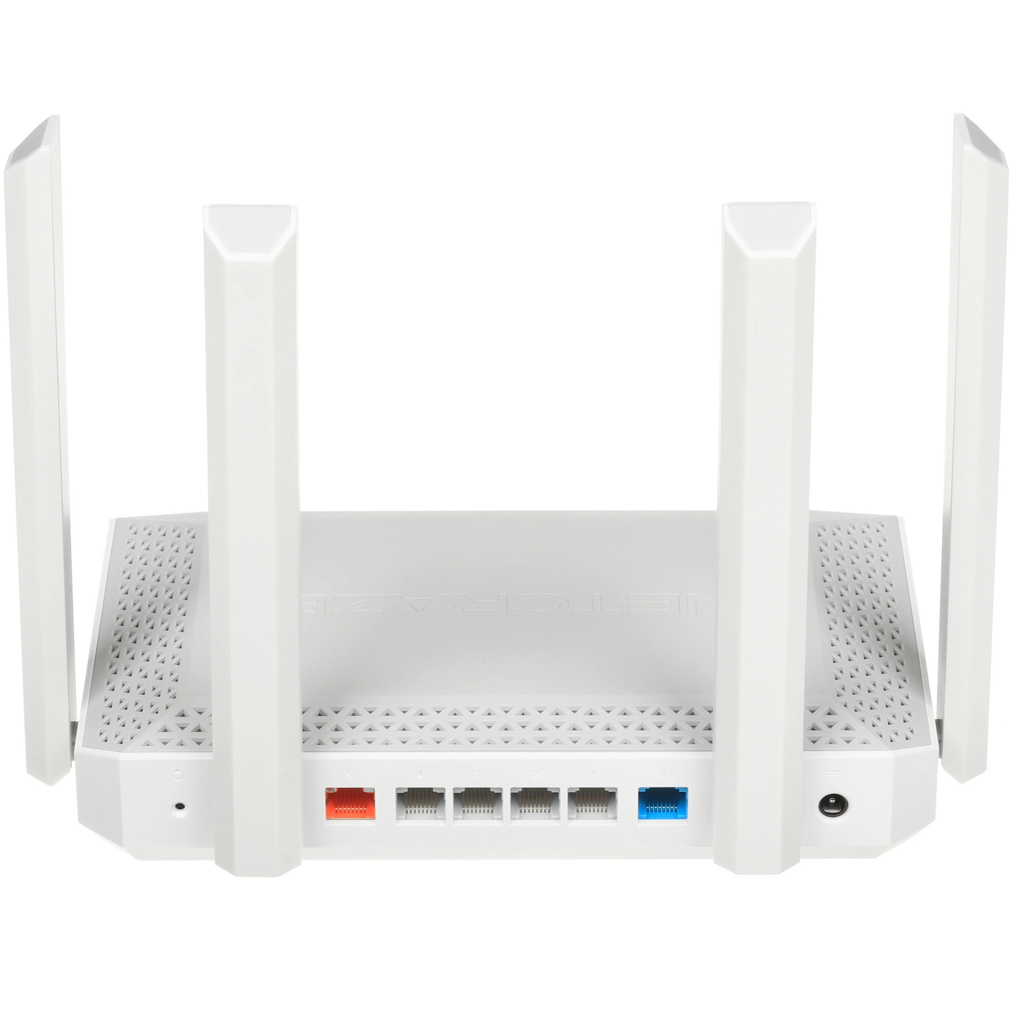 Роутер NETCRAZE Ultra BE7200 (NC-1812); 1376 Мбит/сек + 5764 Мбит/сек; 4xLAN 1 Гбит/с; 1xWAN/LAN 2.5 Гбит/с; 1xWAN/LAN 10 Гбит/с; 1xUSB 3.0; 1xUSB 2.0