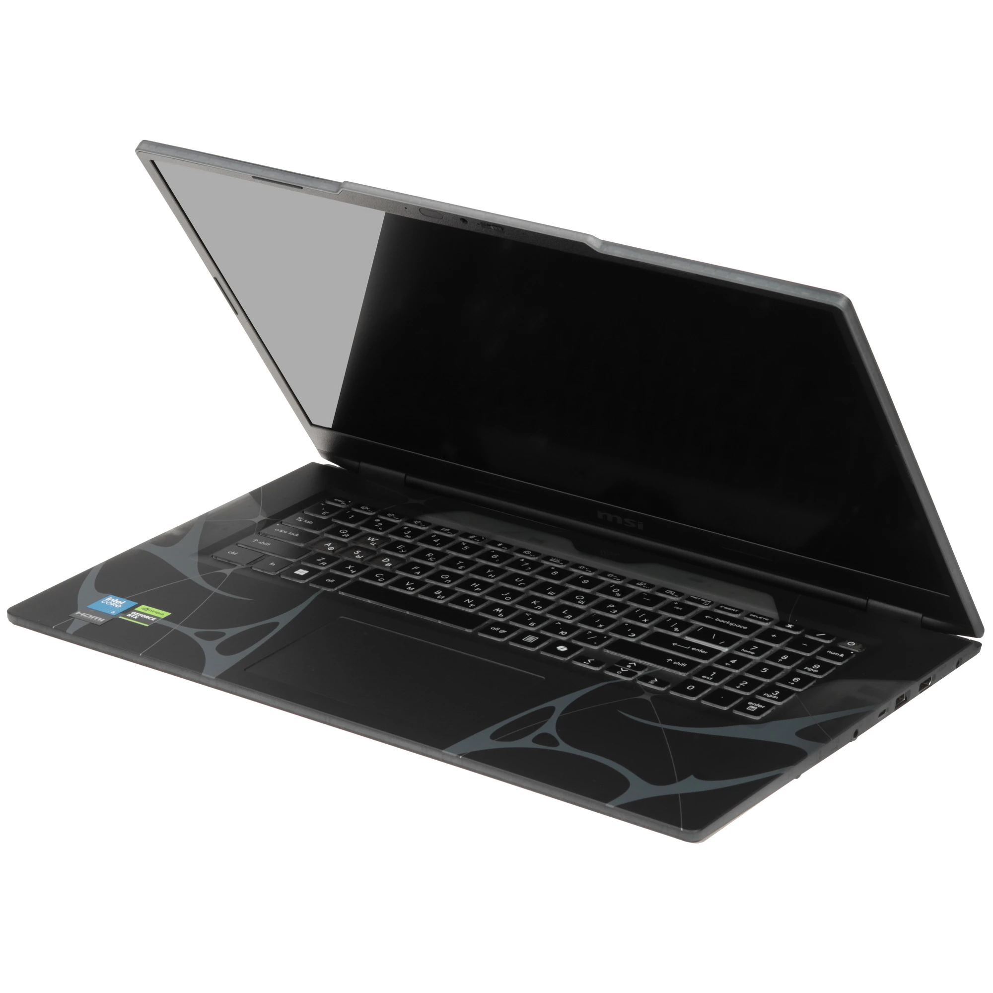 Ноутбук 17.3" Cyborg 17 B2RWFKG-036XRU (9S7-17U332-036); 1920x1080 IPS 144 Гц; Intel Core 5 210H; 16 Гб/1 Тб; NVIDIA GeForce RTX 5060 8Гб; NO OS; 55 В