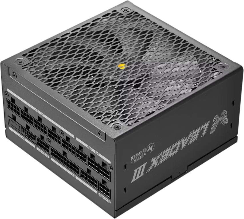 Блок питания 1000 Вт Super Flower Leadex III Gold 1000W 12VHPWR (SF-1000F14GE); 1x24 pin; 2x8(4+4) pin; 8xSata; 4xMolex; 4x6+2-pin PCI-E; 80+ Gold; от