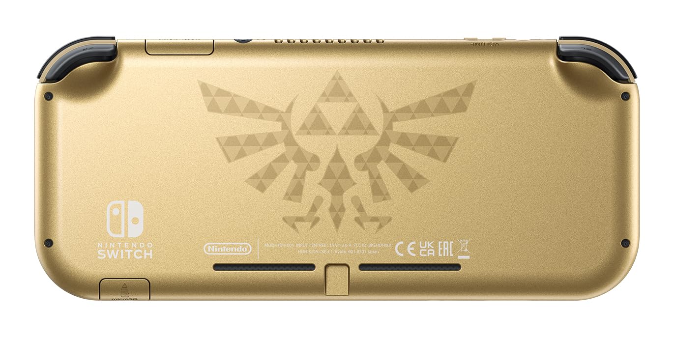 Игровая приставка Nintendo Switch Lite Hyrule Edition (чип+SD256Gb+игры)