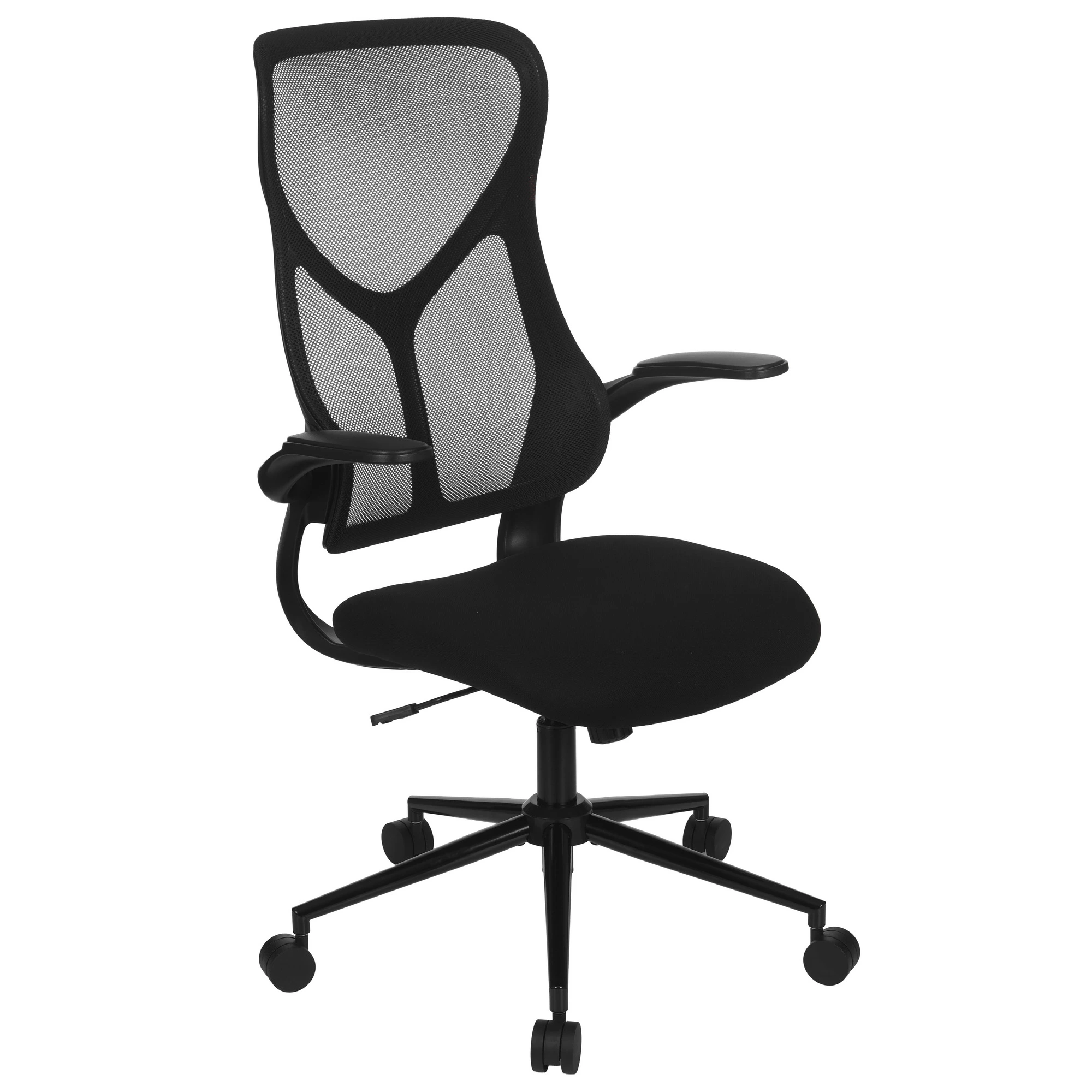 Кресло офисное ZONE 51 FREELANCER Y2 (Z51-FY2-BK); сетчатая ткань; чёрный; 100 мм (класс 3); нагрузка до 100 кг