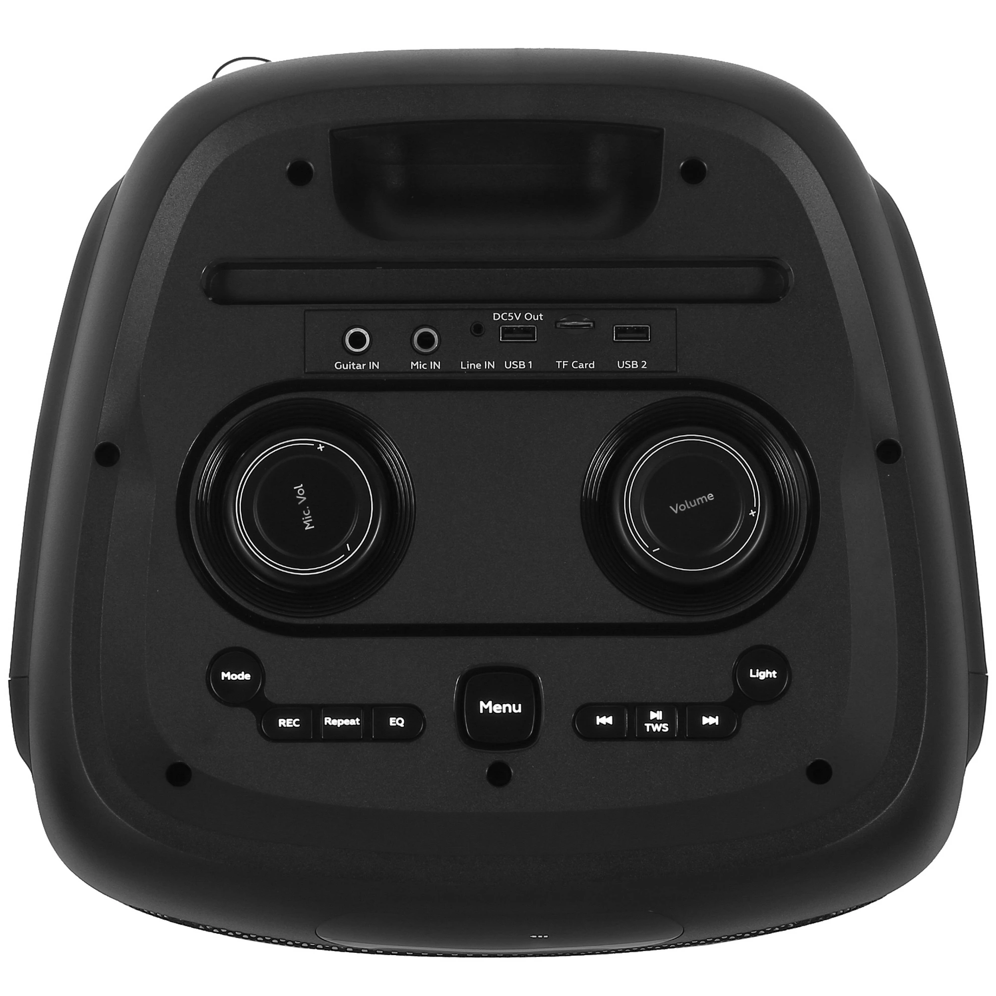 Акустическая система портативная BQ PBS3005 Black; 100 Вт; FM тюнер; microSD, USB; BT 5.0; микрофон