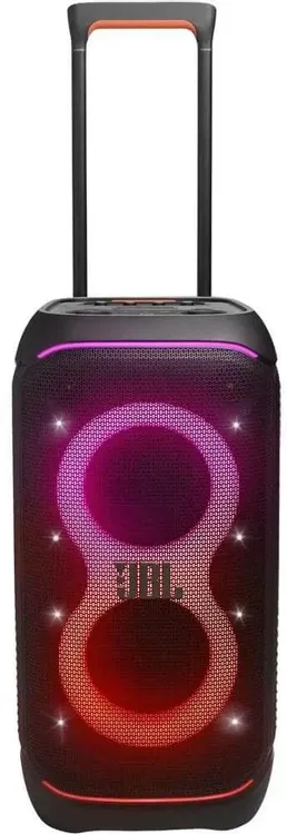 Акустика портативная JBL PartyBox Stage 320 (JBLPBSTAGE320SW); 240 Вт; 45 - 20000 Гц; USB, AUX; BT 5.4; IPX4; регулятор на верхней панели; 18 ч.; белы
