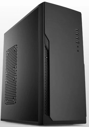 Корпус Foxline FL-301 (FL-301-FZ450R***); ATX; Desktop; 450 Вт; сталь; 1x5.25"; 4x3.5" int.; ; 4 x U