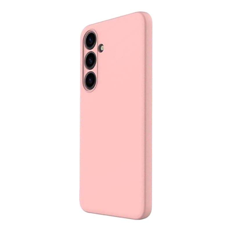 Чехол - накладка; для Samsung Galaxy A14; силикон; жидкие блёстки; фламинго