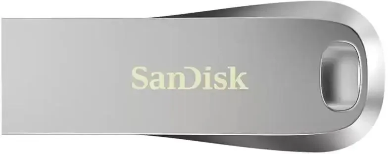 Накопитель USB-флэш 512 ГБ Sandisk Ultra Luxe (SDCZ74-512G-G46); USB 3.2 Gen 1; моноблок; серебристый