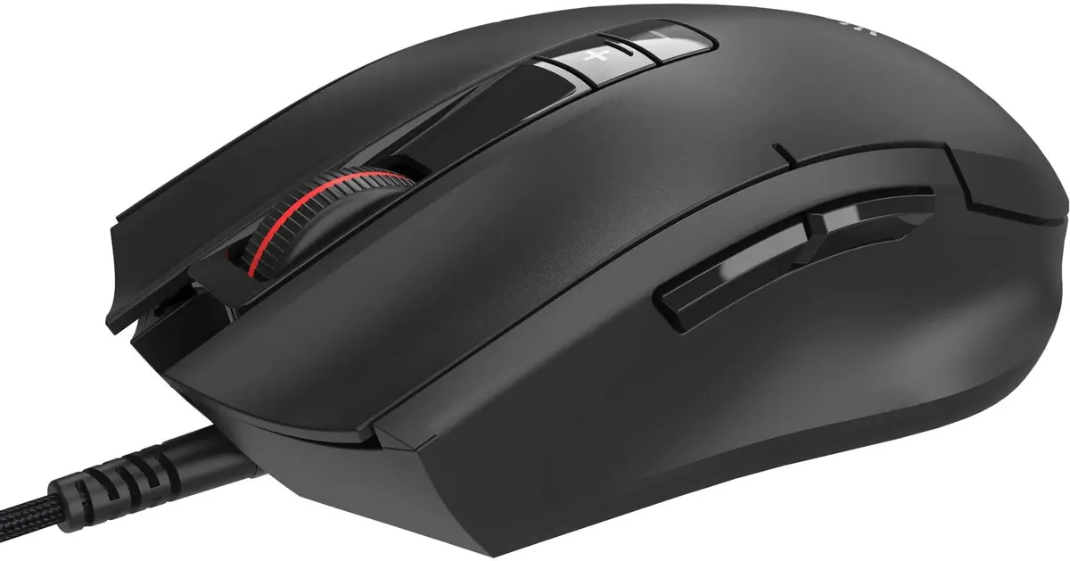 Мышь игровая A4Tech Bloody ES8 (ES8 STONE BLACK); USB; оптический; 6000 dpi; 7 кнопок; колесо-кнопка; чёрный