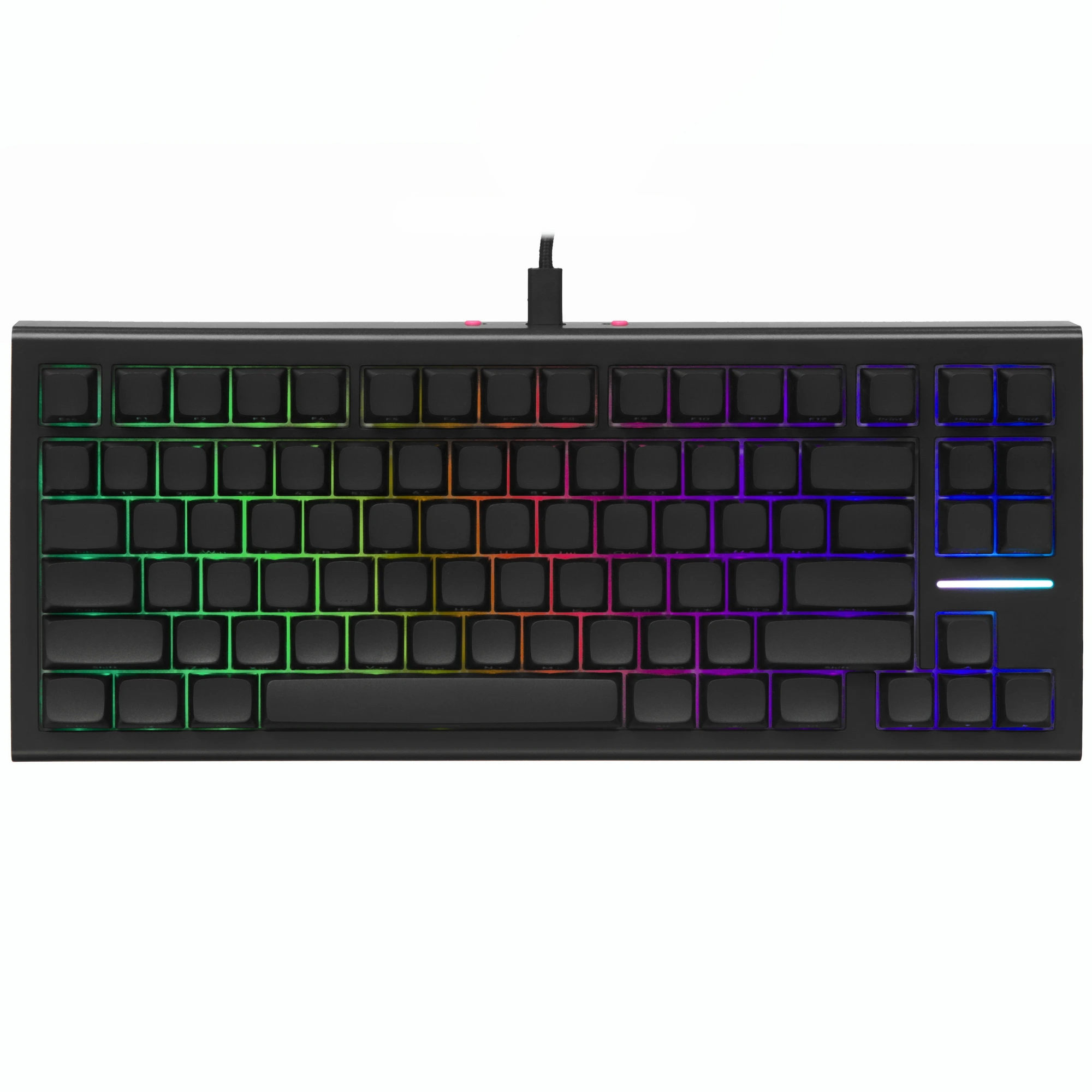 Клавиатура проводная IO by Red Square Type 84 Magnetic Black (io292); USB; магнитная; 84 клавиш; подсветка RGB; ENG\RUS; черный