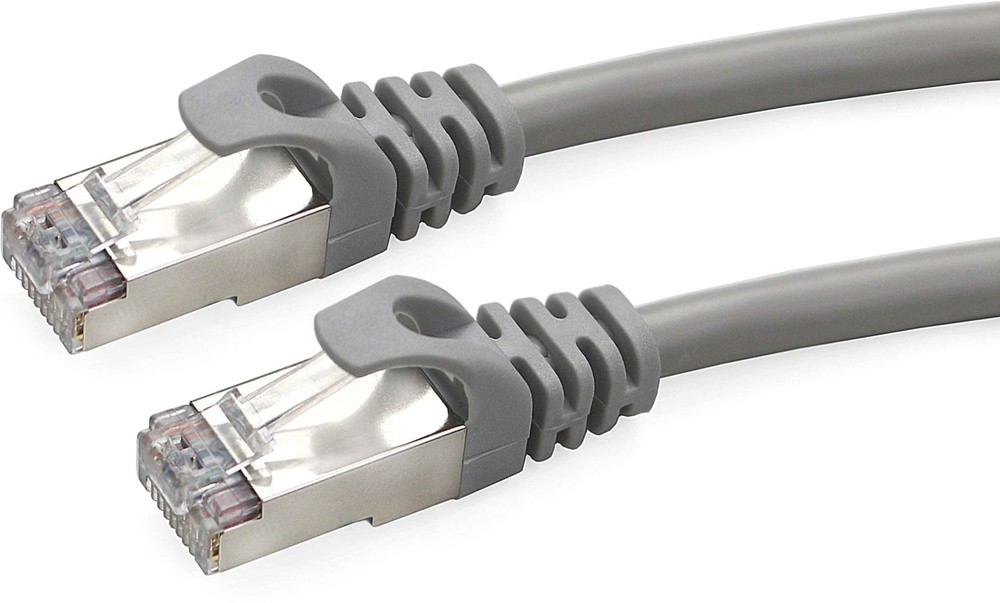Кабель патч-корд Cablexpert PP6-1M (045360), FTP, Cat.6, 26 AWG, омеднённый алюминий, литой, 1 м, серый