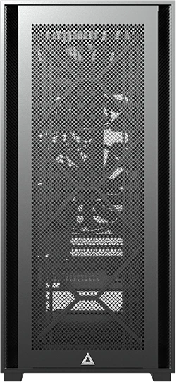 Корпус MONTECH AIR 1000 LITE Black***; ATX; Midi-Tower; без БП; сталь; 2x3.5" int.; 3 х 120 мм; 1 x USB 2.0/2 x USB 3.0/Mic/Audio; чёрный