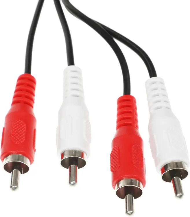 Кабель межблочный Ningbo JAAC024-1.5; 2 x RCA; 2 x RCA; 1,5 м