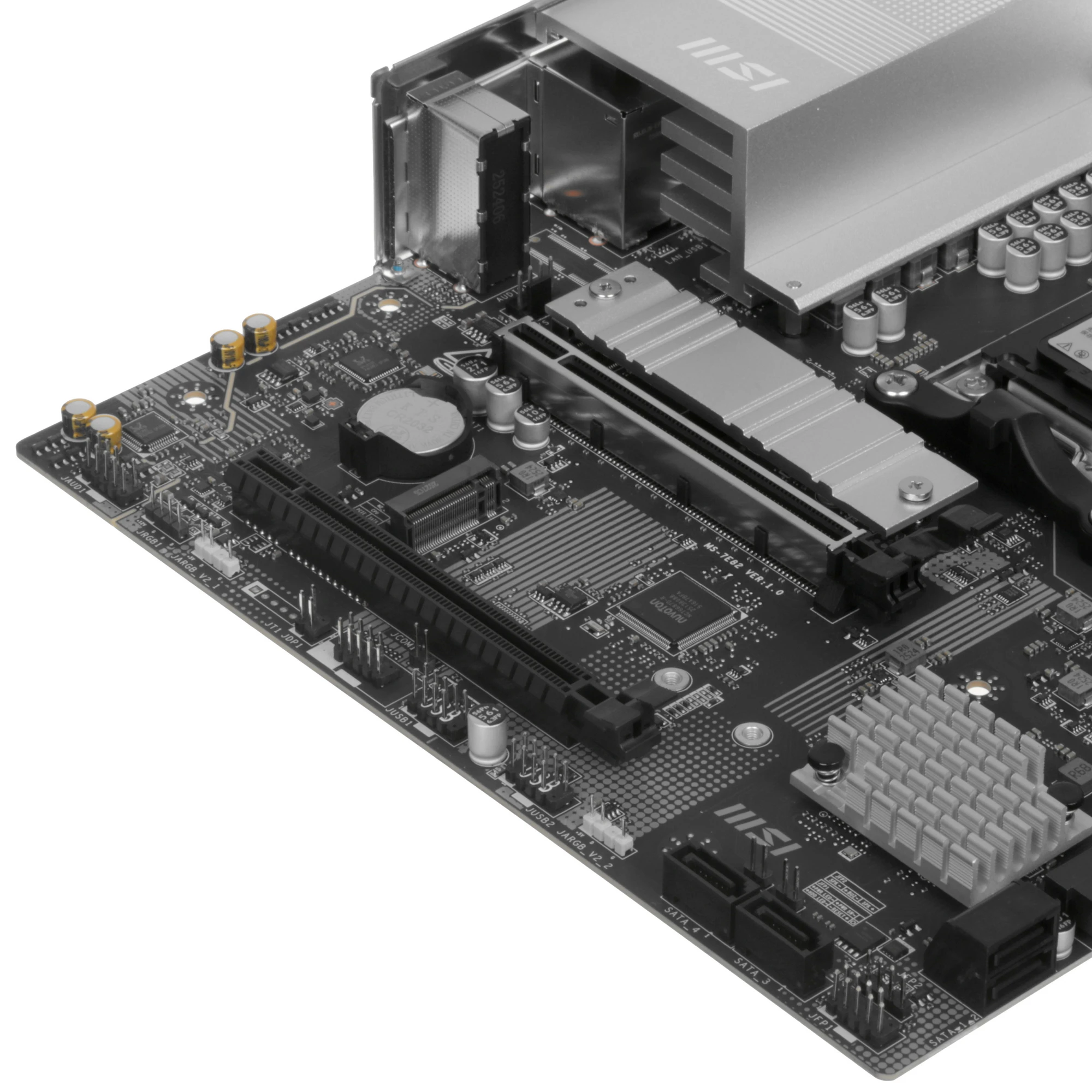 Материнская плата MSI B850M-G (PRO B850M-G); Socket AM5; mATX; AMD B850; 2хDDR5(8200); 2xPCI-E x16; 1xHDMI; 1xDP; 4xSATA 6Gb/s; 7.1 Audio; 5Gb Lan