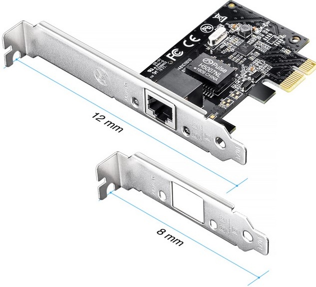 Сетевая карта Cudy PE10; 10/100/1000 Мбит/с; PCI-E